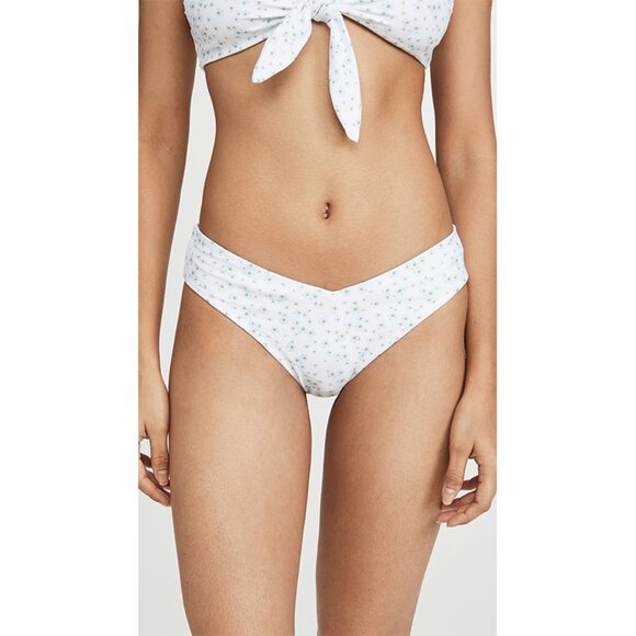NWT WeWoreWhat Delilah Bikini Swimsuit Bottom Baby's Breath Floral Print X Small - Picture 2 of 10